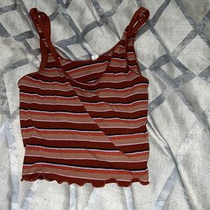 Striped tank top